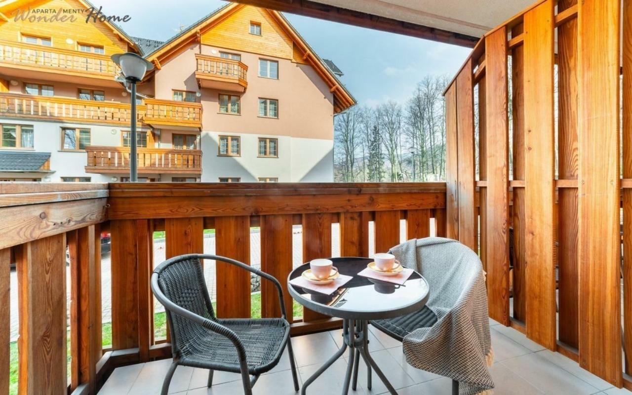 Wonder Home - Apartamenty Lesny Dom Z Balkonami, Niedaleko Centrum, W Cichej Okolicy Karpacz Luaran gambar